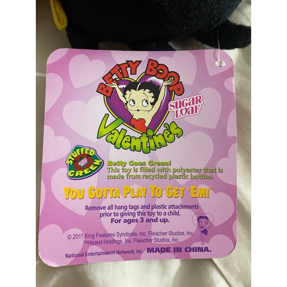 Betty Boop 2011 Valentines “Rainbow” Doll by Sugar Loaf. 16’ NWT - Picture 4 of 8